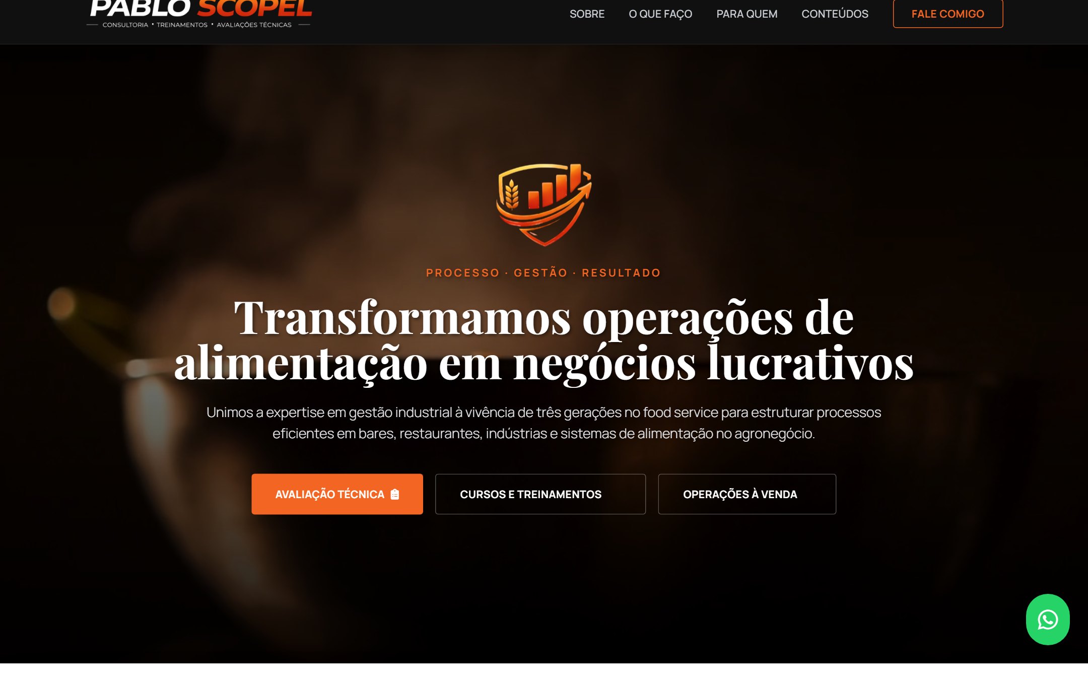 Site do Pablo Scopel
